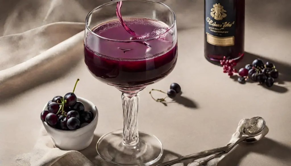 Crème de Cassis taste characteristics Blackcurrant liqueur flavor profile