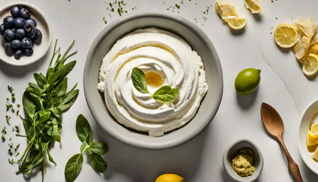 Whipped ricotta